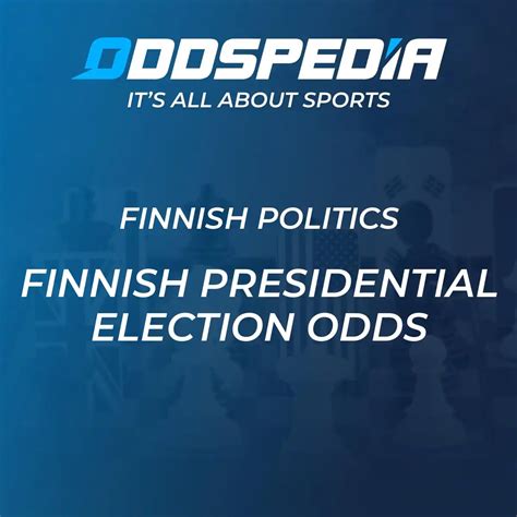 finnish presidential election odds